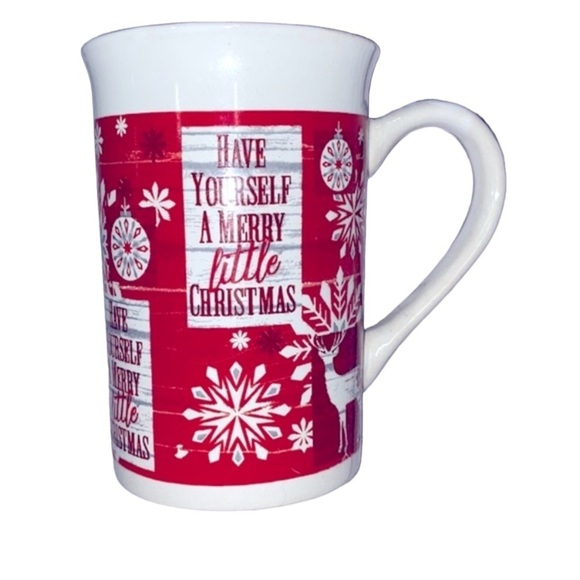 Royal Norfolk Other - Have yourself a merry little Christmas red mug
